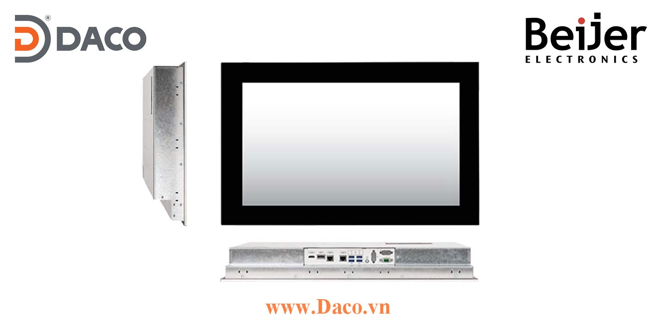 C2 Base 10 PPC Beijer 10.1 Inch Màn hình cảm ứng, 2x1GB RJ45, 4xUSB, HDMI, 24VDC