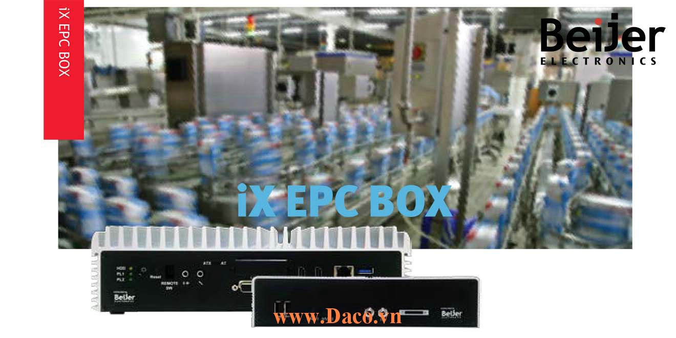 iX EPC BOX-Cel J1900 Máy tính công nghiệp SCADA Beijer iX EPC BOX