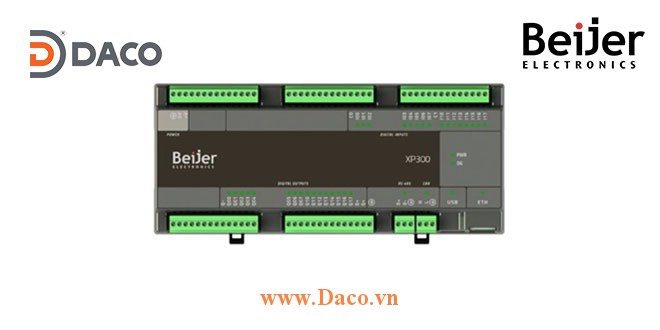BCS-XP300 Beijer Bộ điều khiển PLC Nexto Xpress 32 DI/O, 0 AI/O, 0 RTD, Ethernet, Serial, USB, CAN, 24VDC