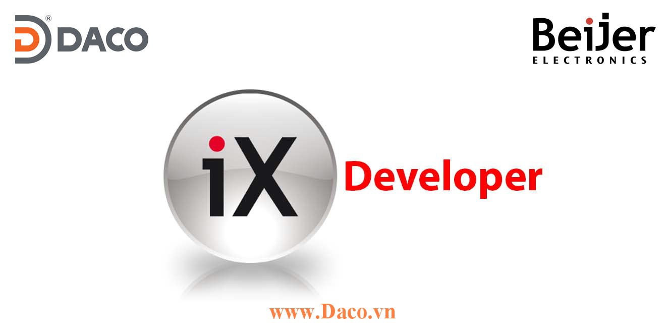 iX Developer Functions Beijer-Tính năng phần mềm lập trình hệ thống điều khiển SCADA cho HMI-PC Beijer