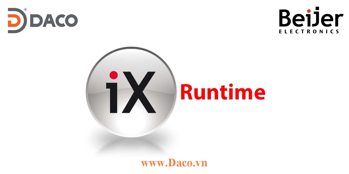 iX Runtime Functions Beijer-Tính năng phần mềm lập trình hệ thống điều khiển SCADA cho PC