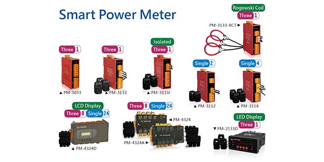 PM-CT Products Giới thiệu đồng hồ đo điện và Cảm biến dòng điện ICP DAS
