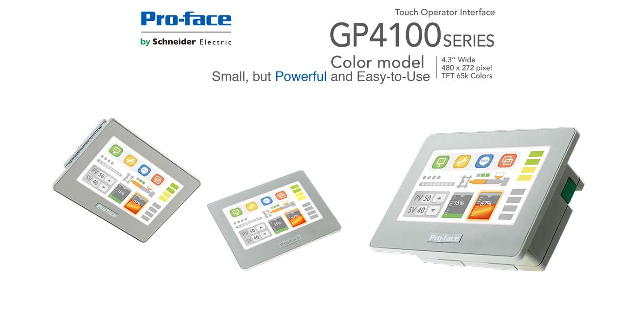 GP411xT Màn hình cảm ứng HMI Proface 4.3 Inch Màu