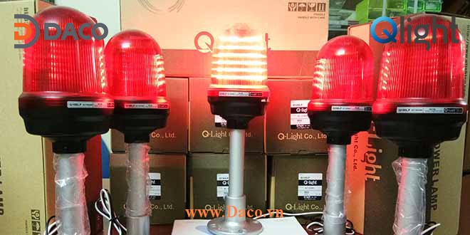 Q100LP Hình ảnh thực tế Đèn báo hiệu Qlight Hàn Quốc