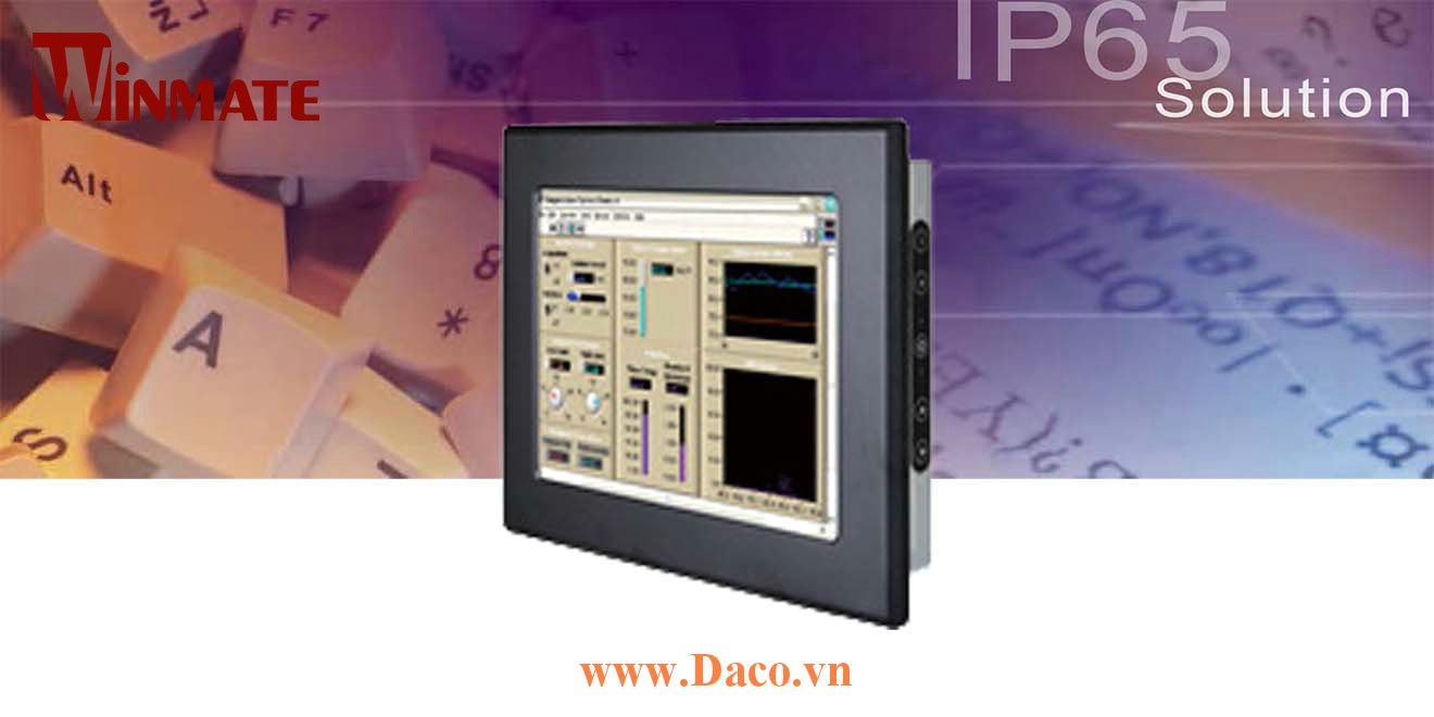 R10L100-IPT2 Màn hình cảm ứng công nghiệp Front IP65 10.4