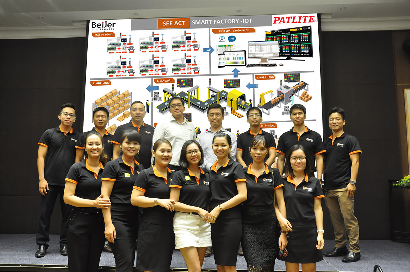 Hội Thảo Smart Factory-Nhà Máy Thông Minh-IoT 4.0-Ứng Dụng Sản Phẩm Beijer & Patlite: Cảm Ơn
