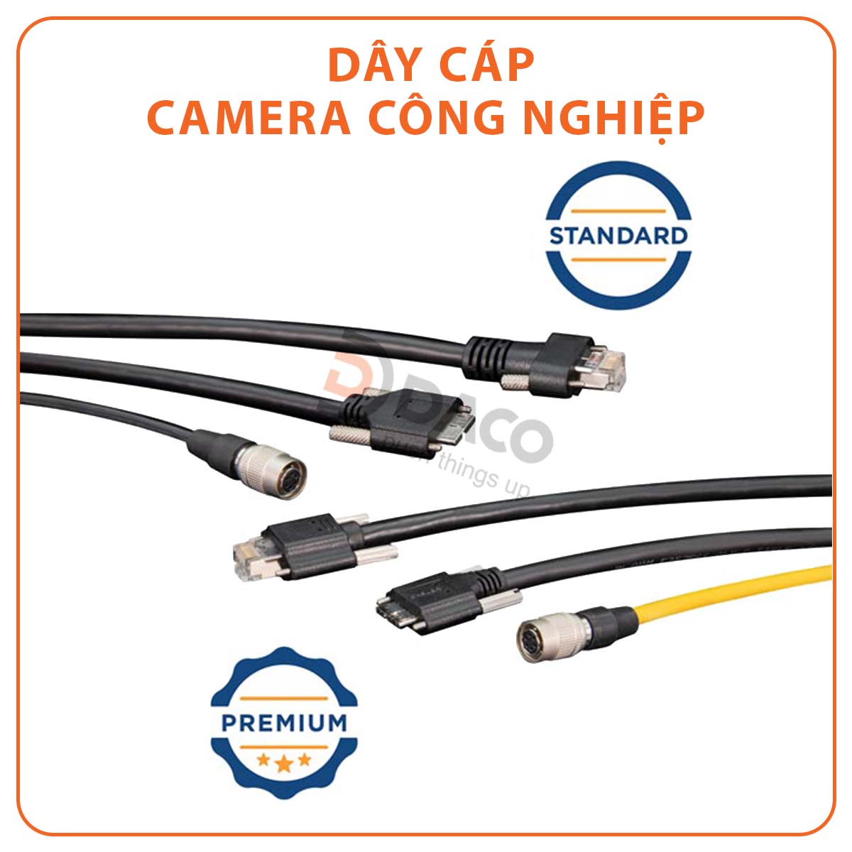 day cap (cable) camera cong nghiep basler
