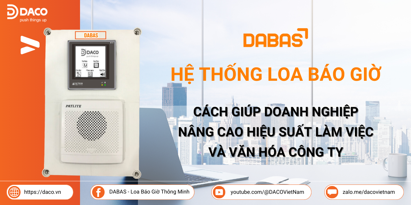 Cách DABAS giúp doanh nghiệp nâng cao hiệu suất làm việc và văn hóa công ty