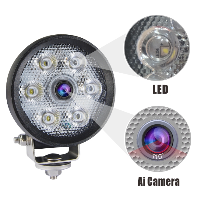 DCCHD-262MAI Camera AI có dây, phát hiện chuyển động, Đèn LED chiếu sáng, LED 18W, 1080P