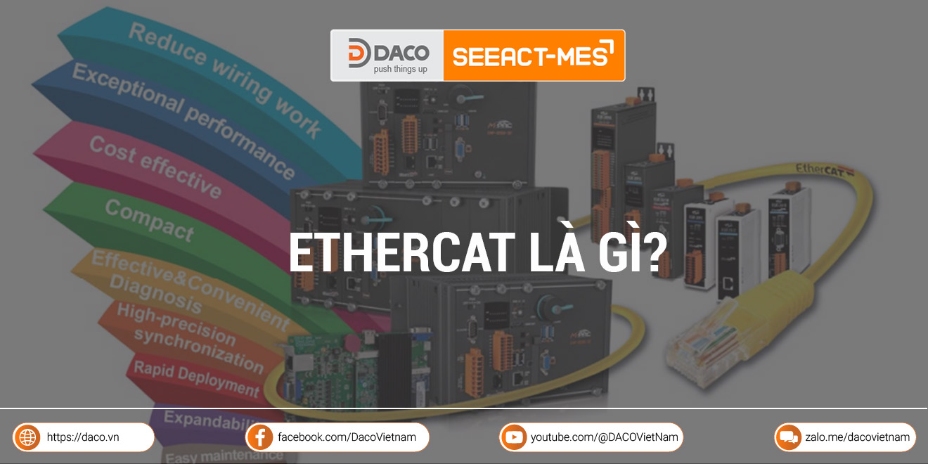 EtherCAT là gì? Lợi ích và ứng dụng của giao thức EtherCAT