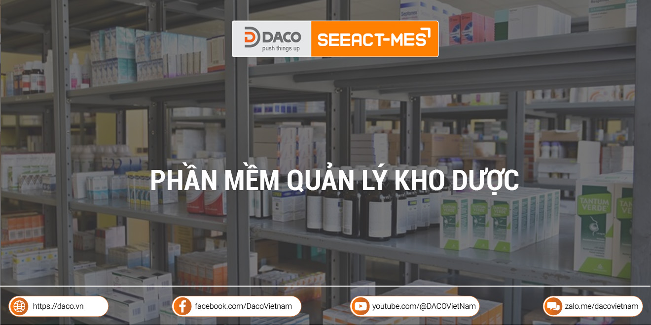 Phần mềm quản lý kho dược hiệu quả cho doanh nghiệp sản xuất