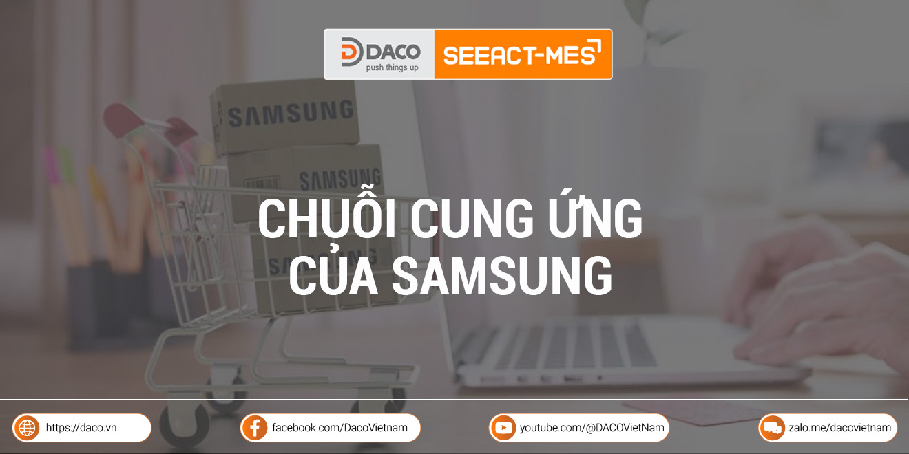 Chuỗi cung ứng của Samsung: Mô hình, quy trình, lợi ích và thách thức