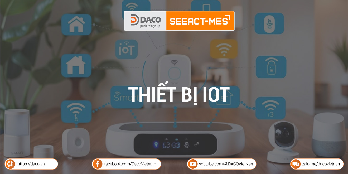 Thiết bị IoT là gì? Các loại thiết bị IoT phổ biến trong sản xuất