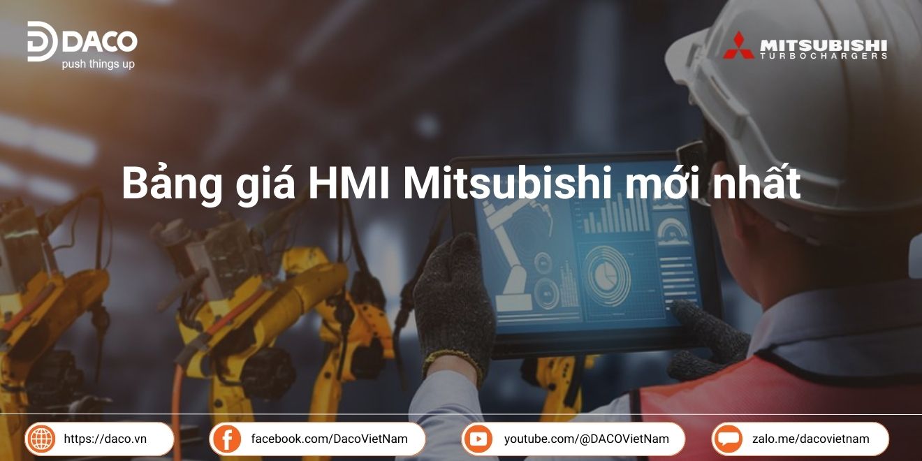 Bảng giá HMI Mitsubishi mới nhất | DACO Việt Nam