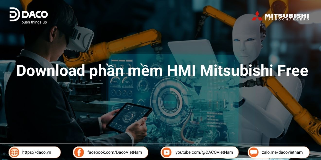 Download phần mềm HMI Mitsubishi | DACO Việt Nam