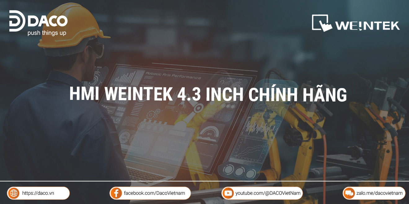 HMI Weintek 4.3 inch chính hãng | Daco Việt Nam