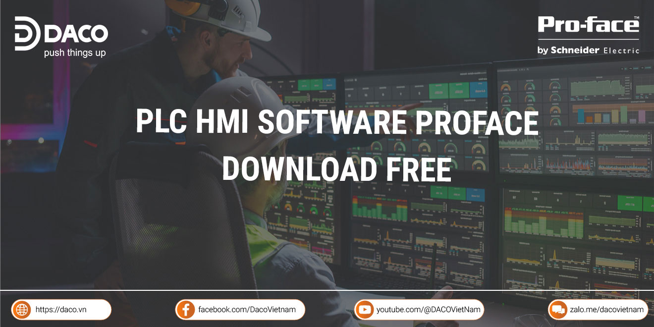 PLC HMI Software Proface Download Free | Daco Việt Nam