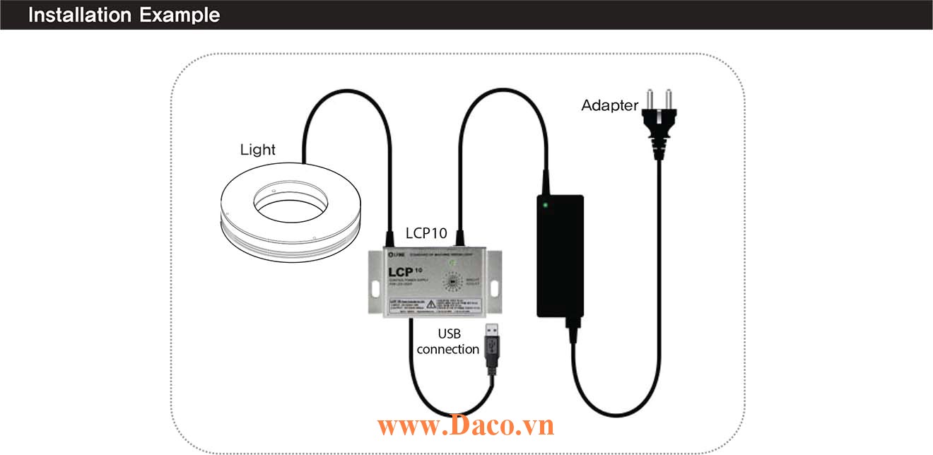 LCP10 Bộ điều khiển đèn chiếu ổn định điện áp 12W-1Kênh