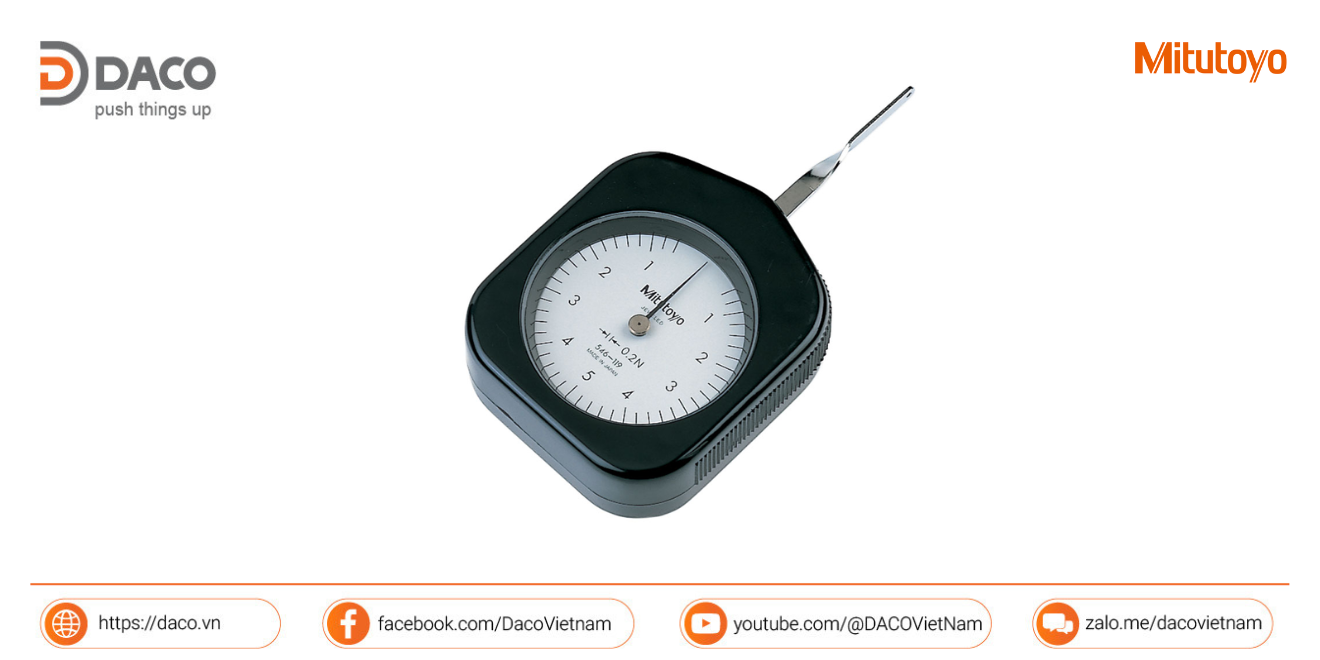 Đồng hồ đo độ căng quay số tiêu chuẩn Mitutoyo