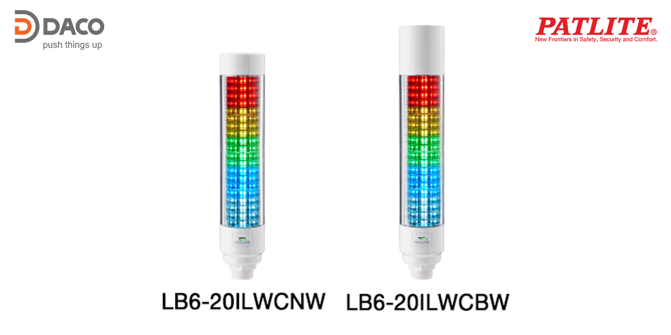 LB6-IL Đèn tháp PATLITE đa màu IO-Link