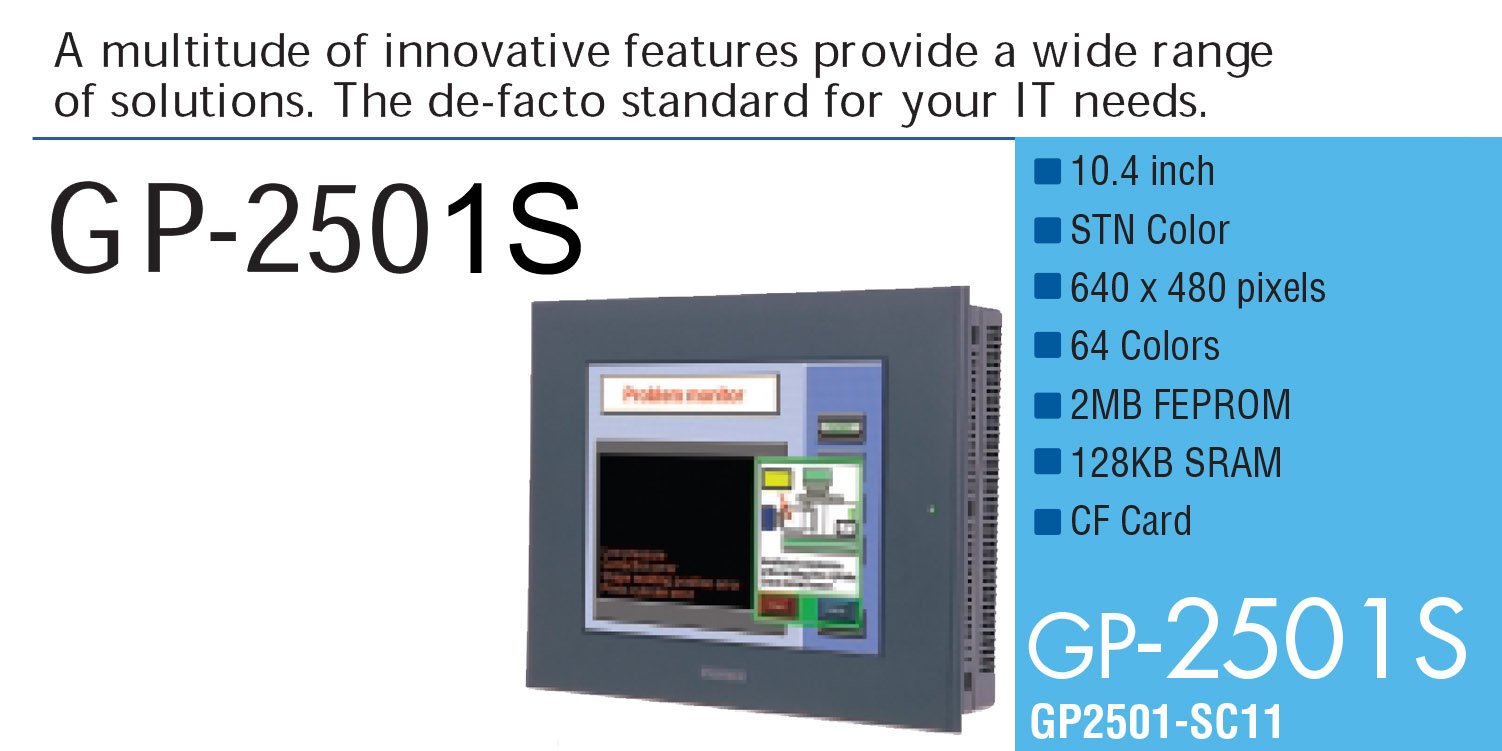GP2501-LG41-24V – MÀN HÌNH CẢM ỨNG HMI PROFACE 10.4 INCH DÒNG GP2501L