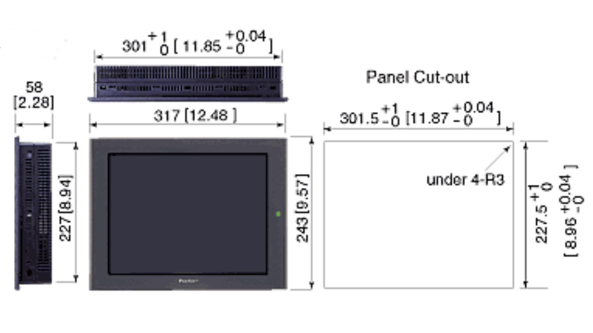 Màn hình HMI GP2501-SC11 của hãng Proface