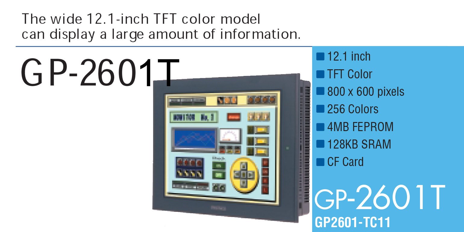 GP2600-TC41-24V – MÀN HÌNH CẢM ỨNG HMI PROFACE 12.1 INCH DÒNG GP2600T