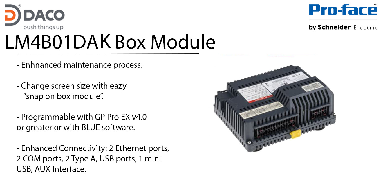 PFXLM4B01DAK (LM4B01DAK) – Rear Module cho màn hình HMI Proface dòng LT4000M