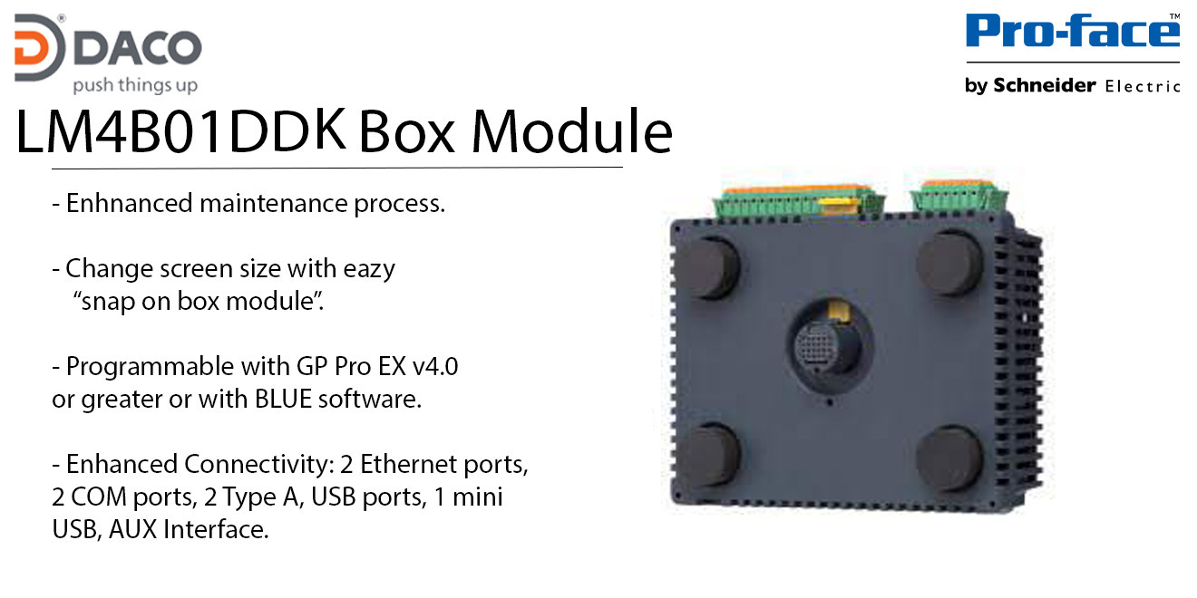 PFXLM4B01DDK (LM4B01DDK) – Rear Module cho màn hình HMI Proface dòng LT4000M