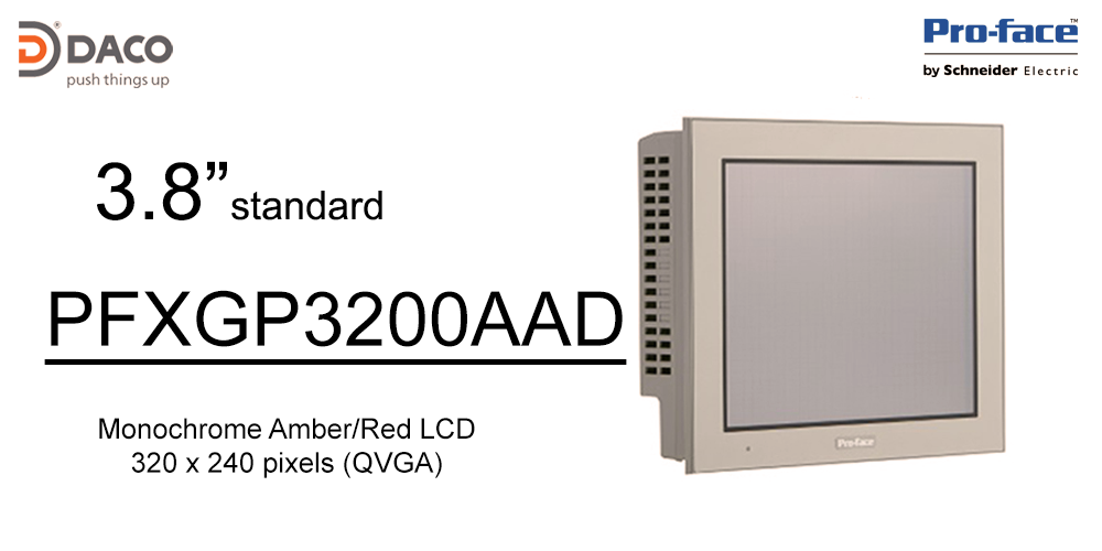 PFXGP3200AAD (GP-3200AAD) (GP3200AAD) – Màn Hình Cảm Ứng HMI Proface 3.8 Inch, Màn Hình Màu