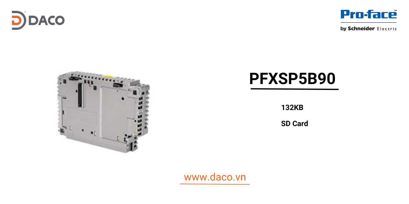 PFXSP5B90 Box Mô Đun HMI Proface SP5000X 10.1 inch RS232, RS485, LAN