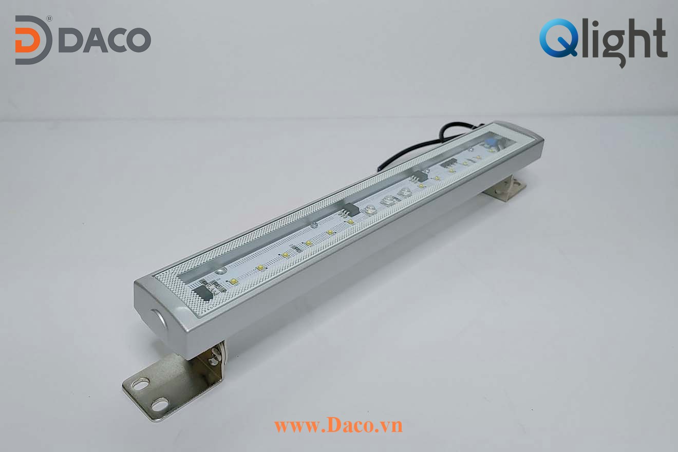 QMFLN-200-24 Đèn LED Chiếu sáng máy Công cụ-Chống Dầu-Nước Qlight Hàn Quốc dài 200mm, 24VDC