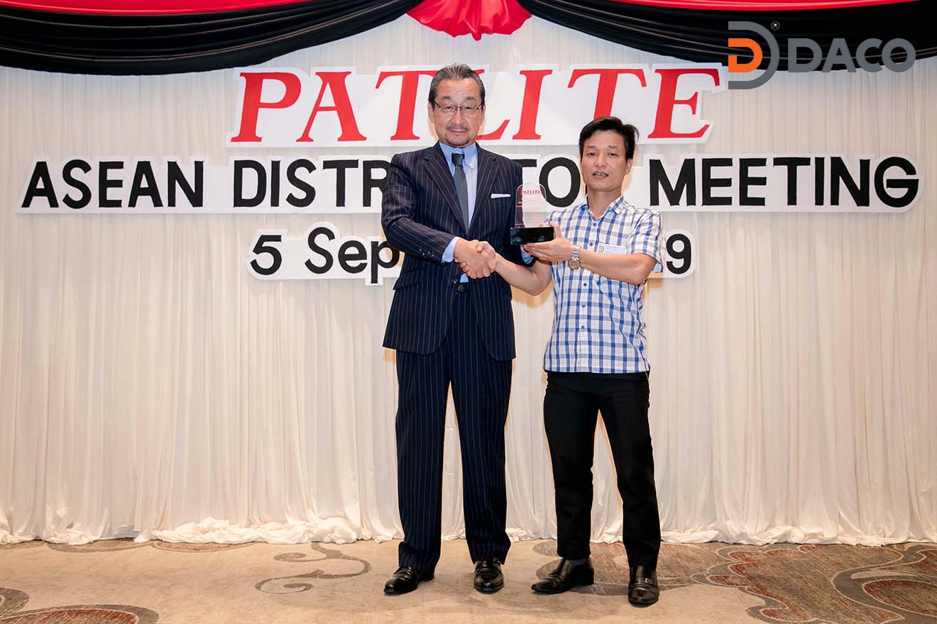 DACO-Hội Nghị Các Nhà Phân Phối Đèn Loa Còi Báo Hiệu Patlite Nhật Bản 2019 tại Bangkok Thái Lan